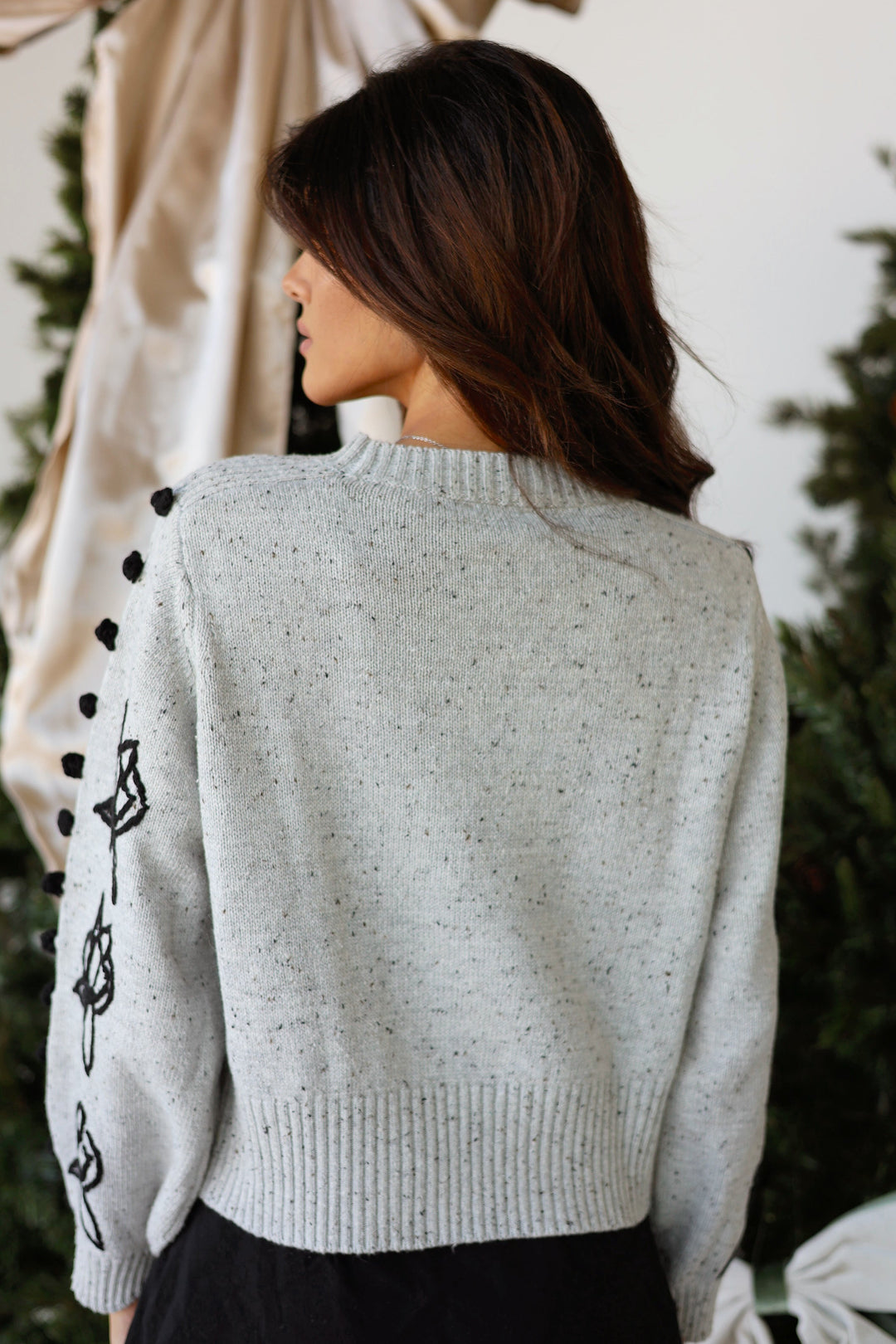 Fiore Embroidered Sweater