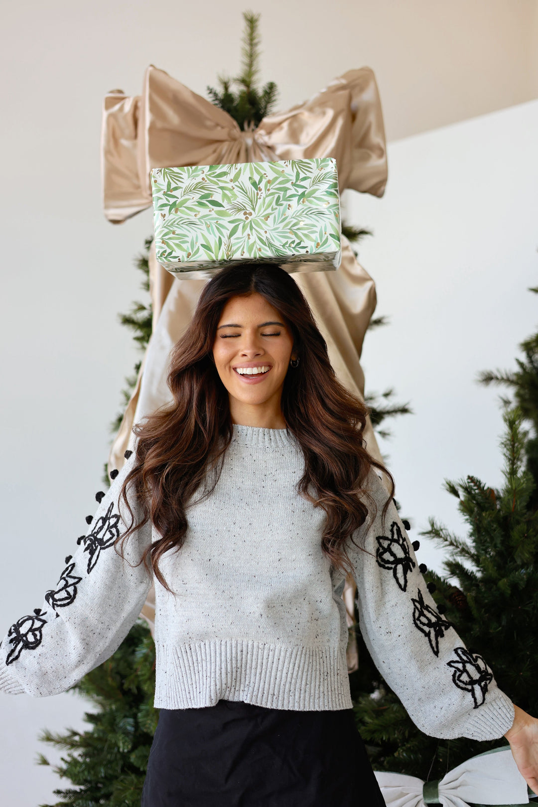 Fiore Embroidered Sweater