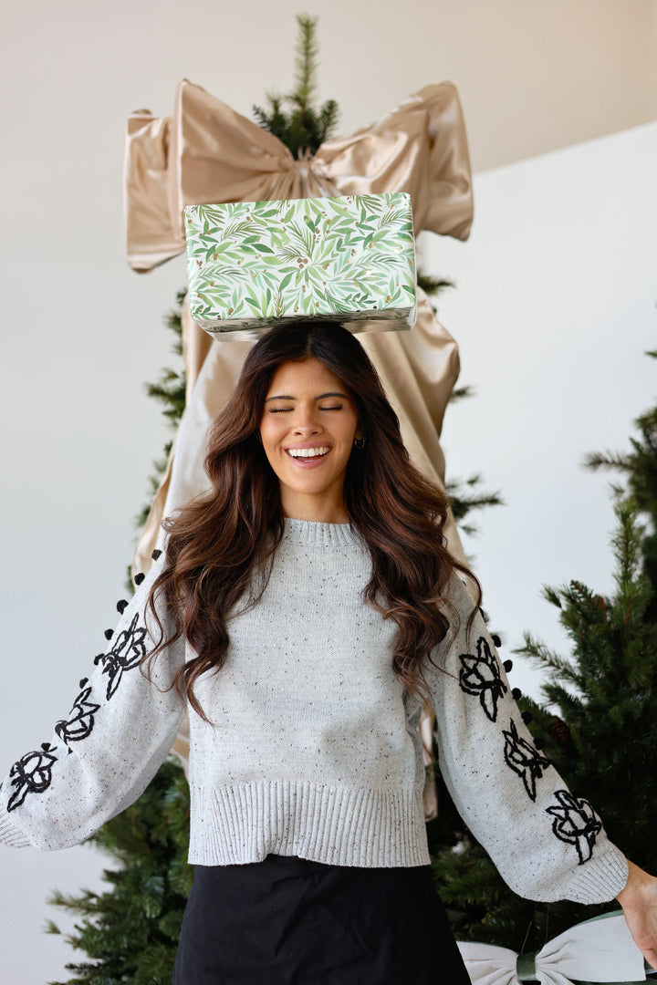 Fiore Embroidered Sweater