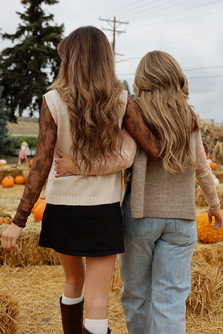 Blair Lace Layering Top