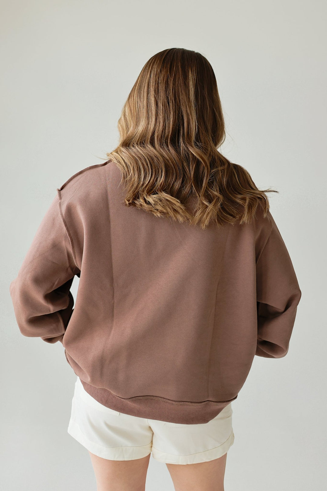 WWJD Reversible Oversized Mockneck Sweater - Bacio &amp; Co.